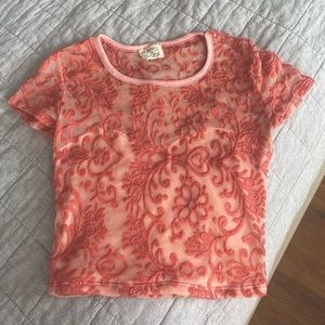 Pins & Needles crop top